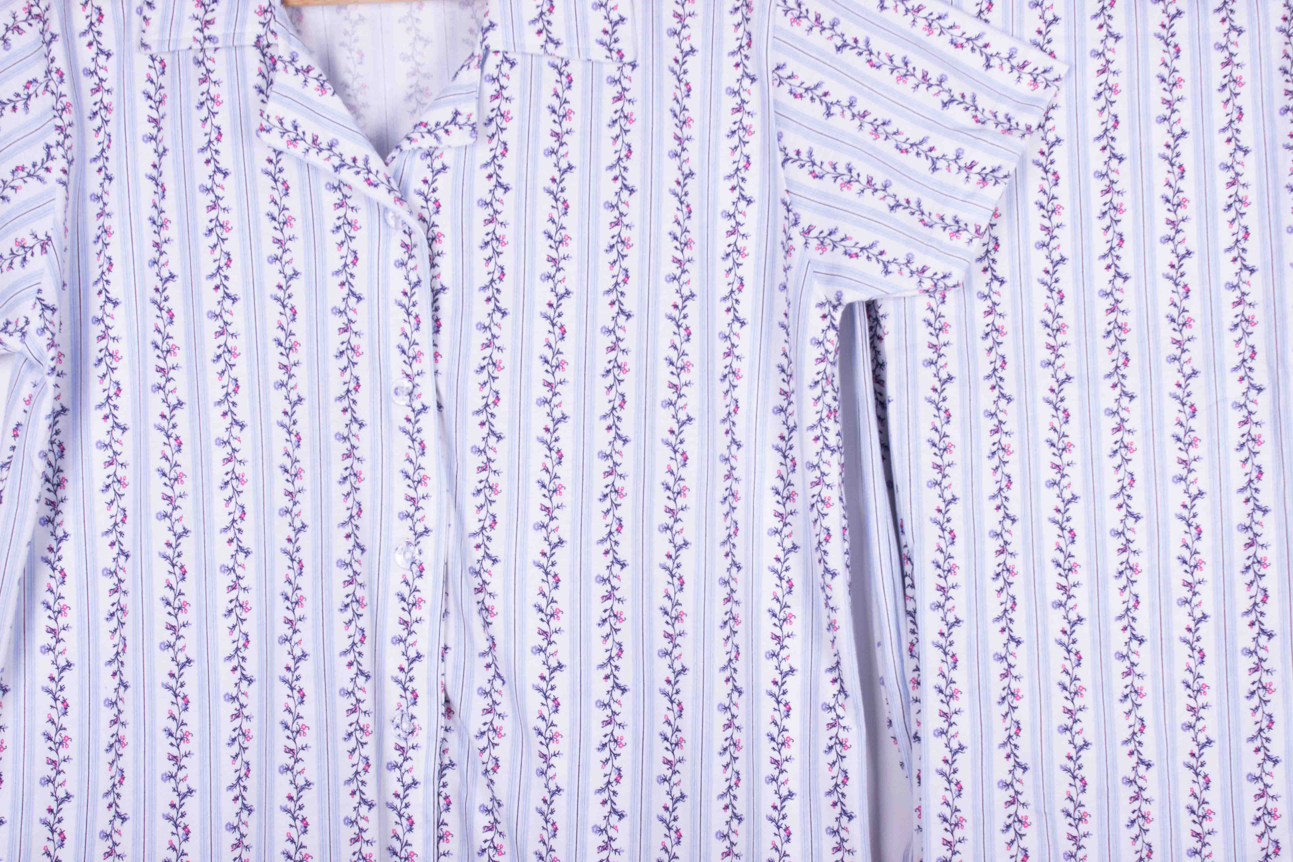 Lavender Vine Stripes