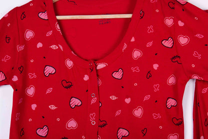 Scarlet Doodle Hearts