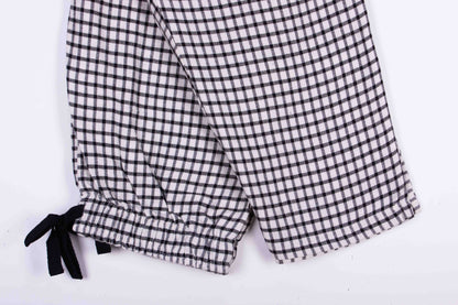 Black and White Plaid Pants