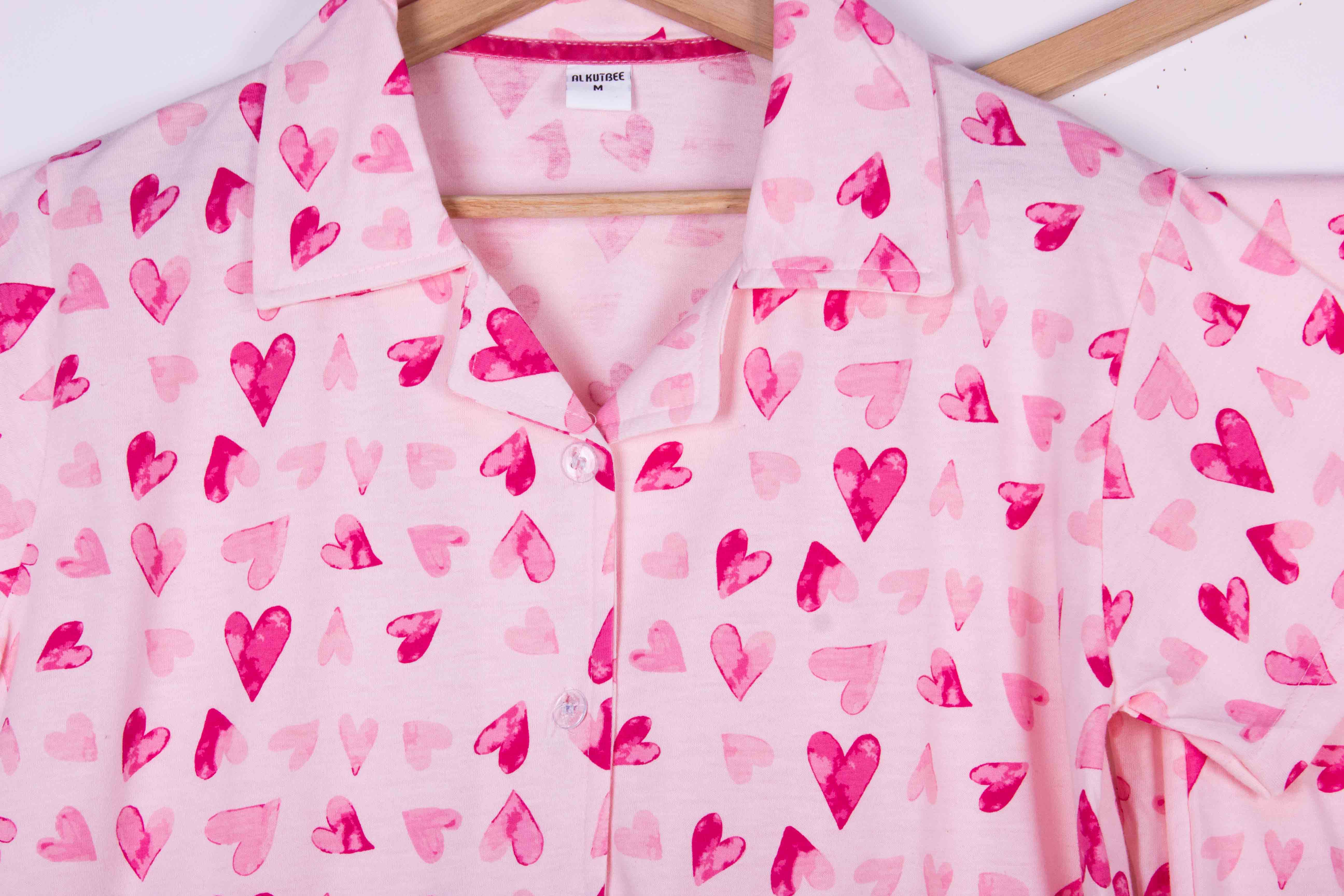 Pink Watercolor Hearts