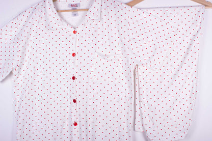 White Red Polkadots