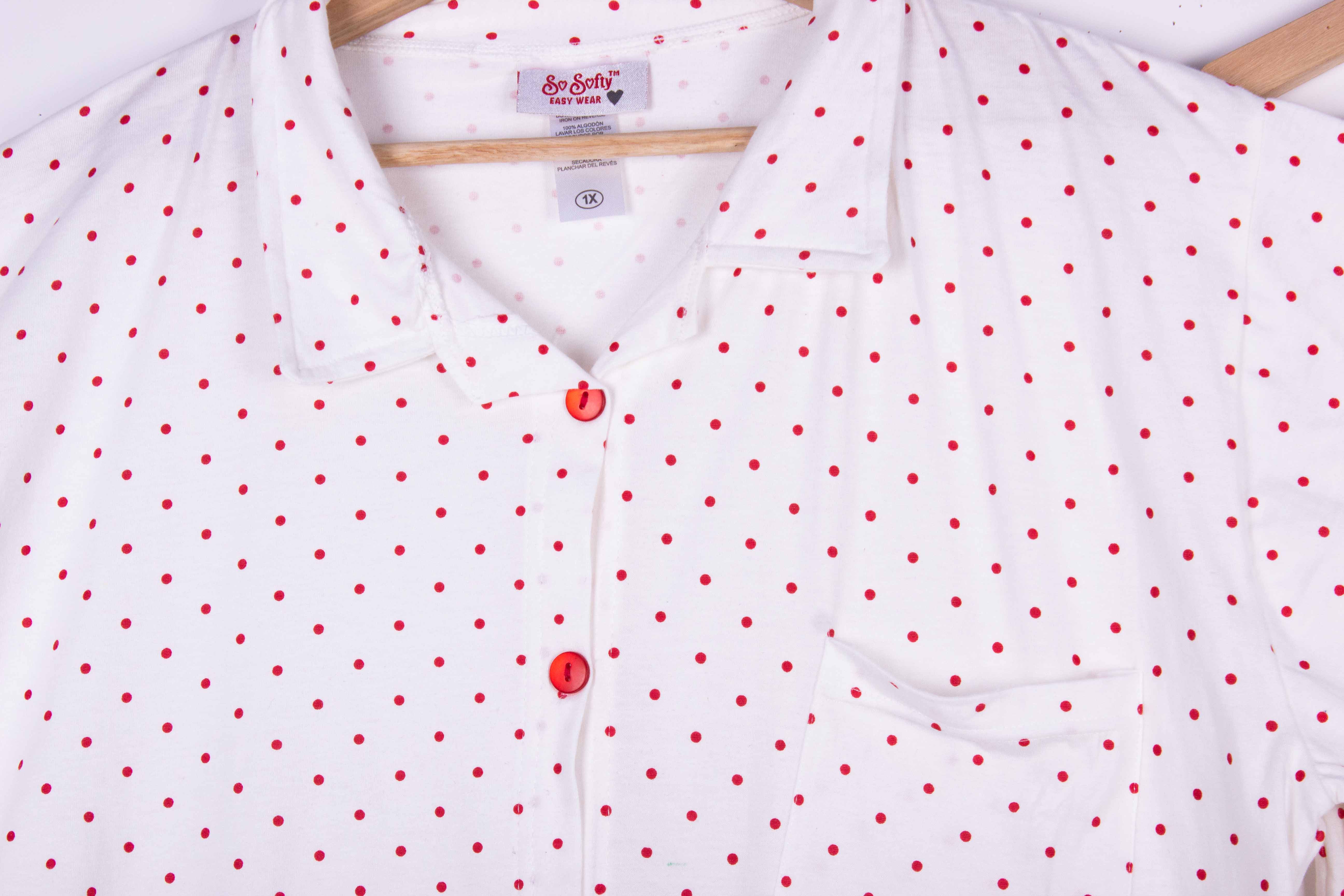 White Red Polkadots