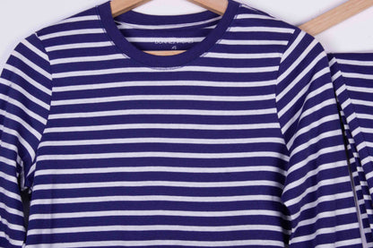 Navy Breton Stripes