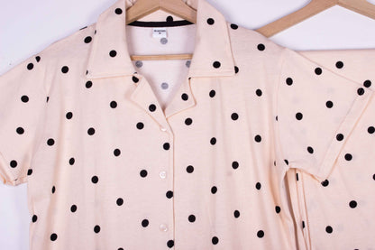 Beige Polka Classic