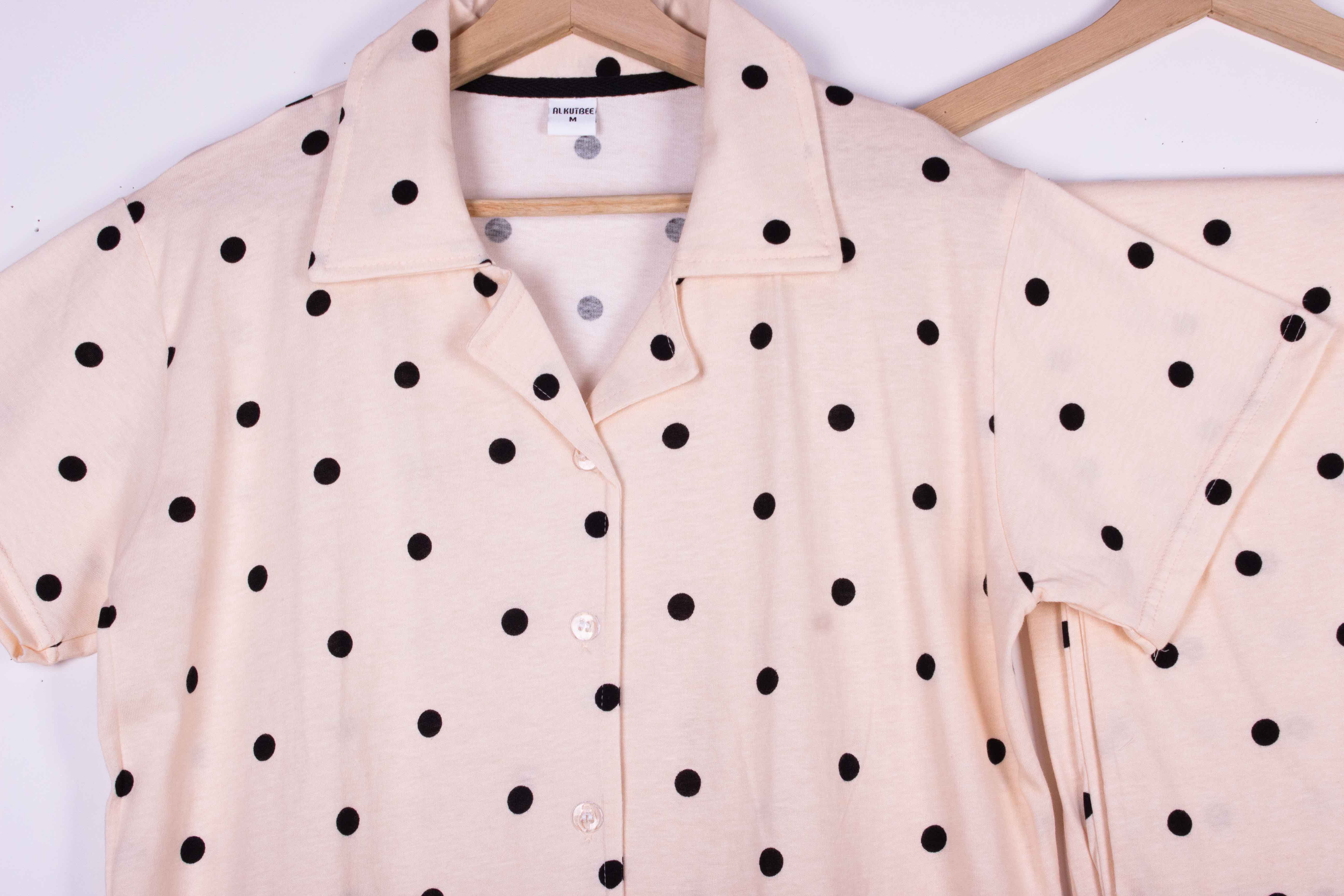 Beige Polka Classic