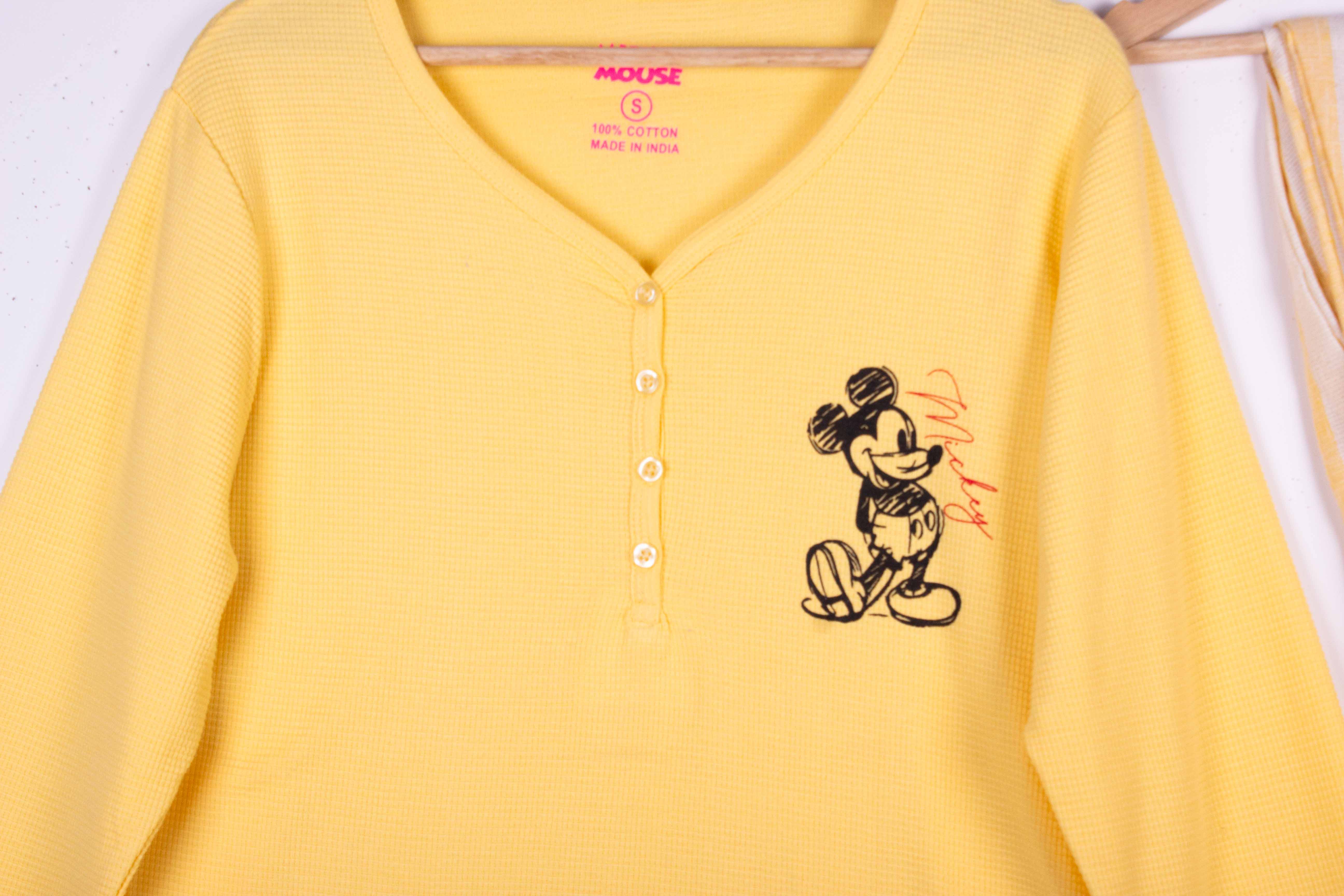 Buttercup Mickey Stripes