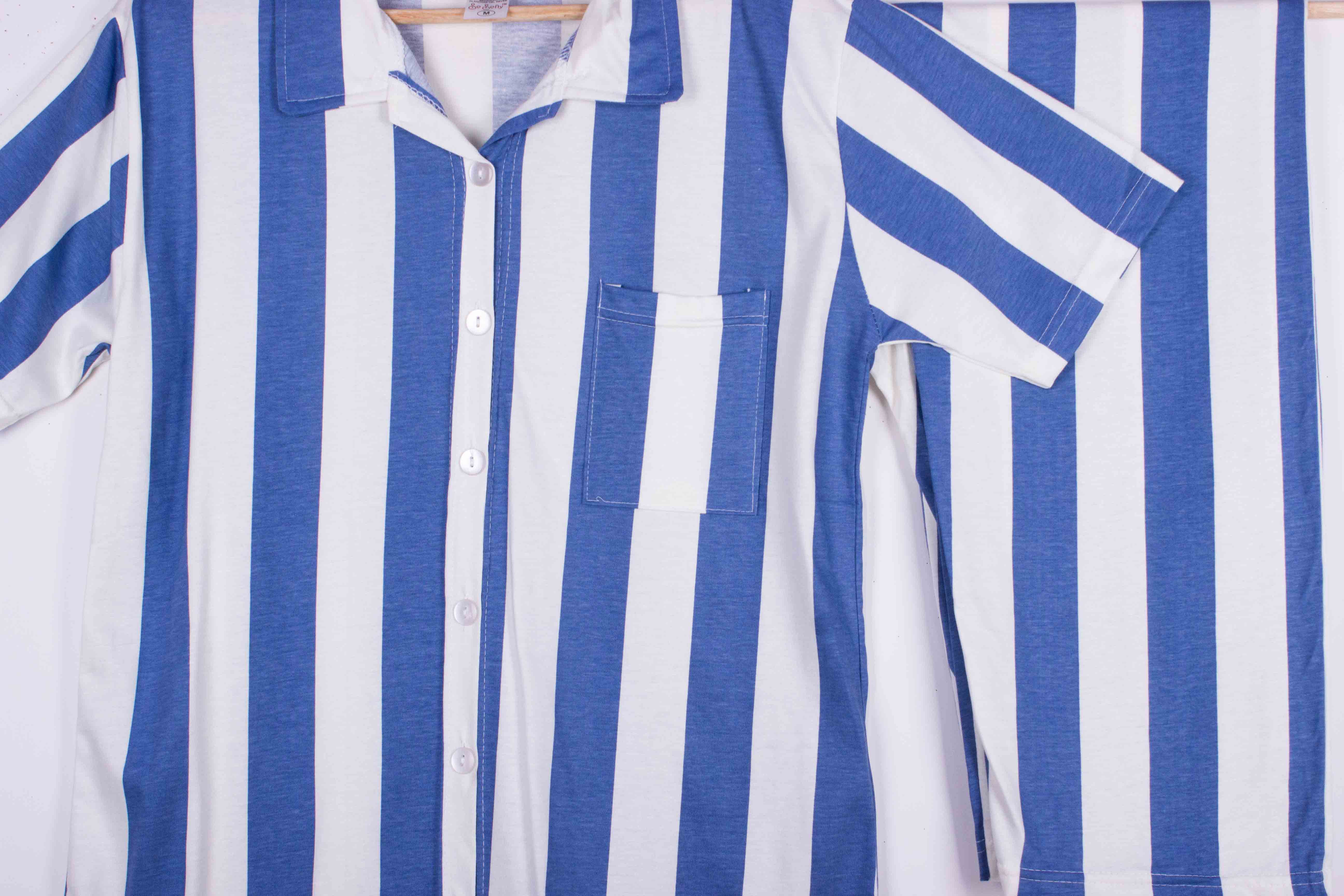 Coastal Blue Stripes