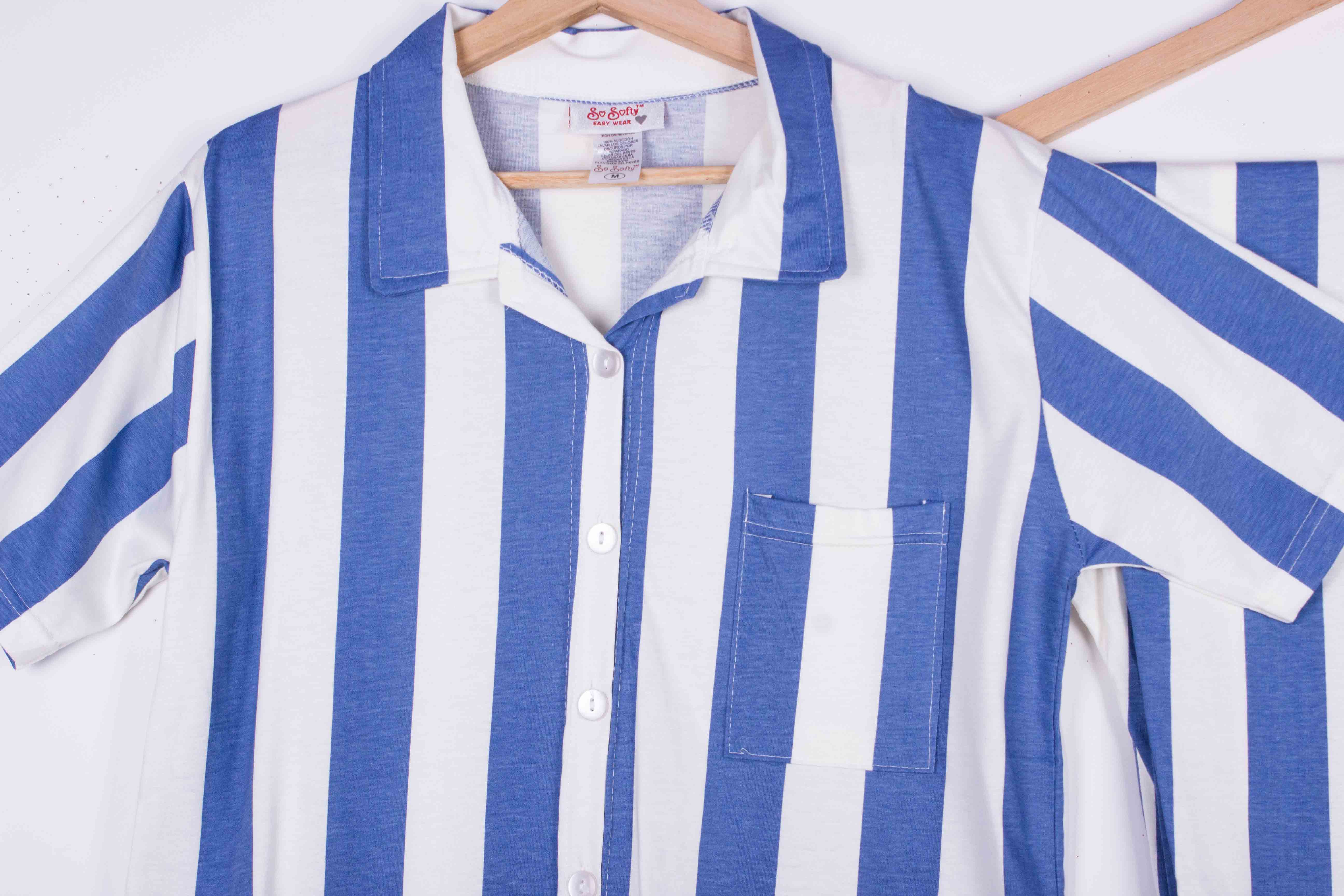 Coastal Blue Stripes