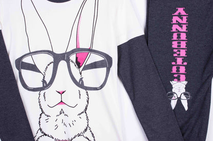 Long Glasses Cute Bunny