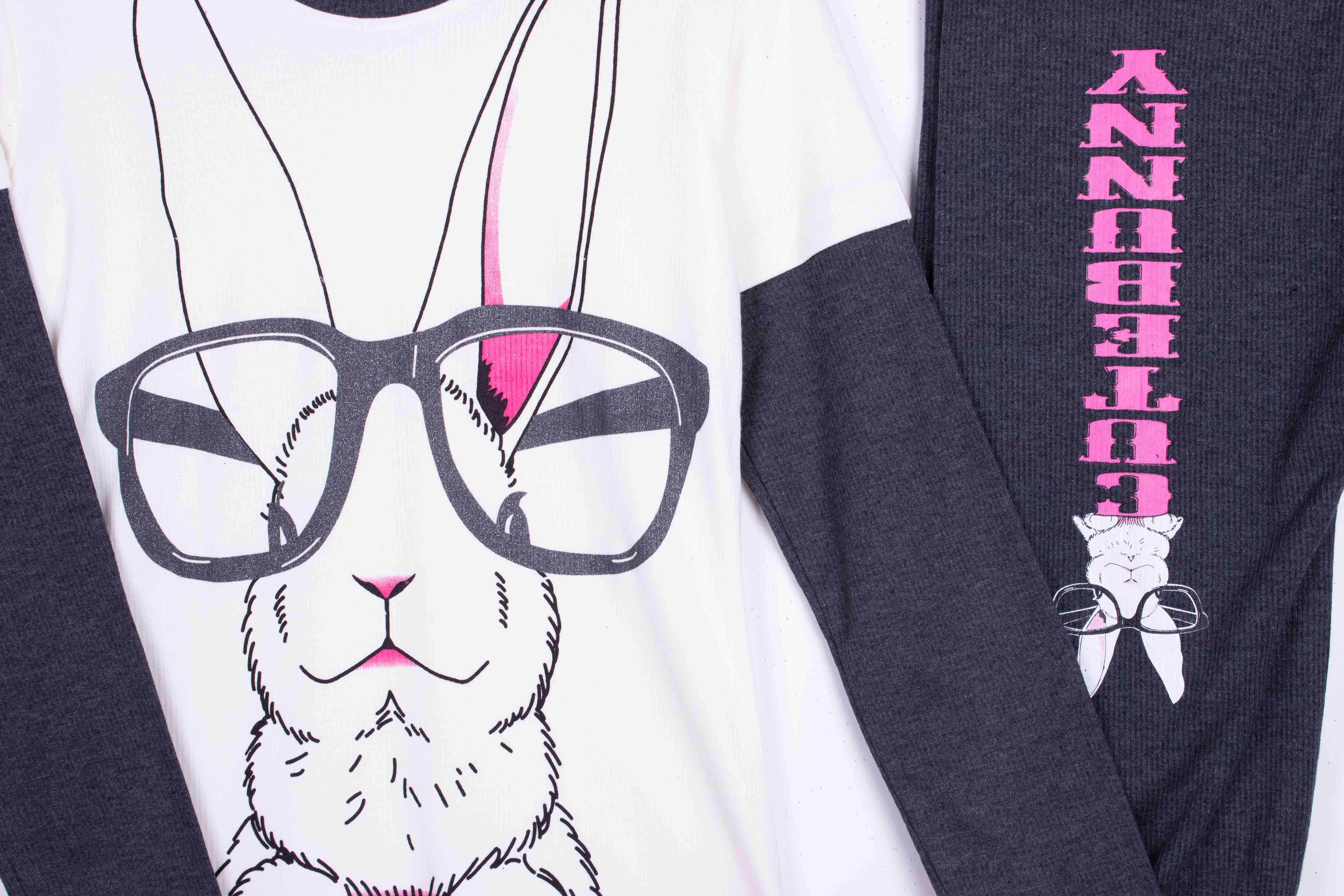 Long Glasses Cute Bunny