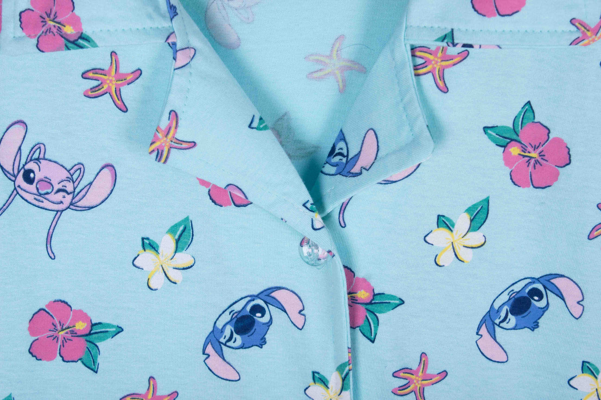 Tropical Stitch Aqua