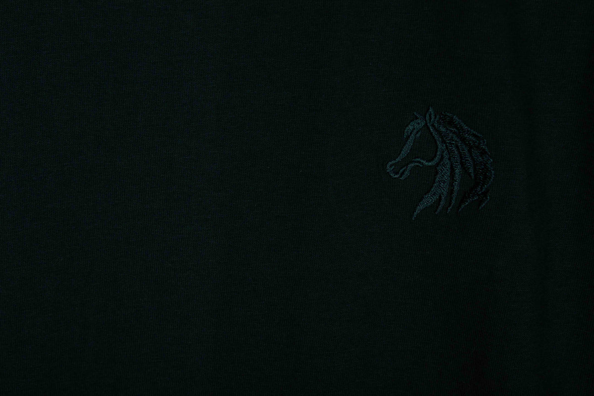Kids Black Charcoal Grey Pinstripe