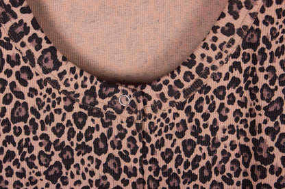 Chic Leopard Collarless