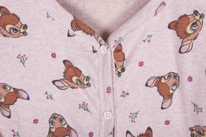 Blush Pink Bambi & Blossoms Shorts