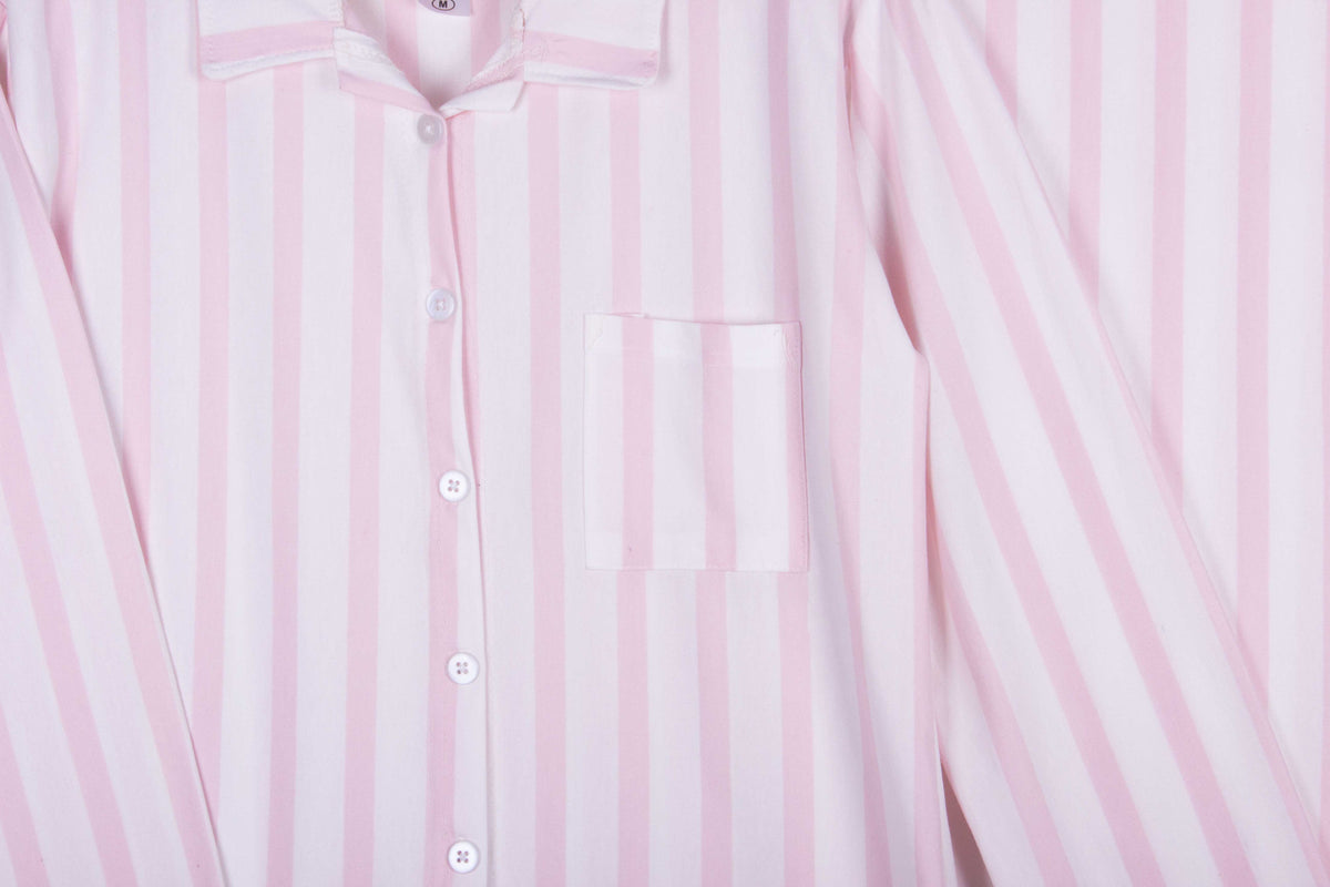 Classy Pastel Pink Stripes