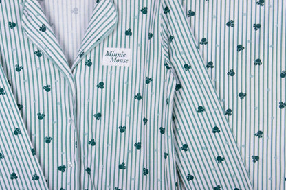 Classy Mint Minnie Mouse Stripes