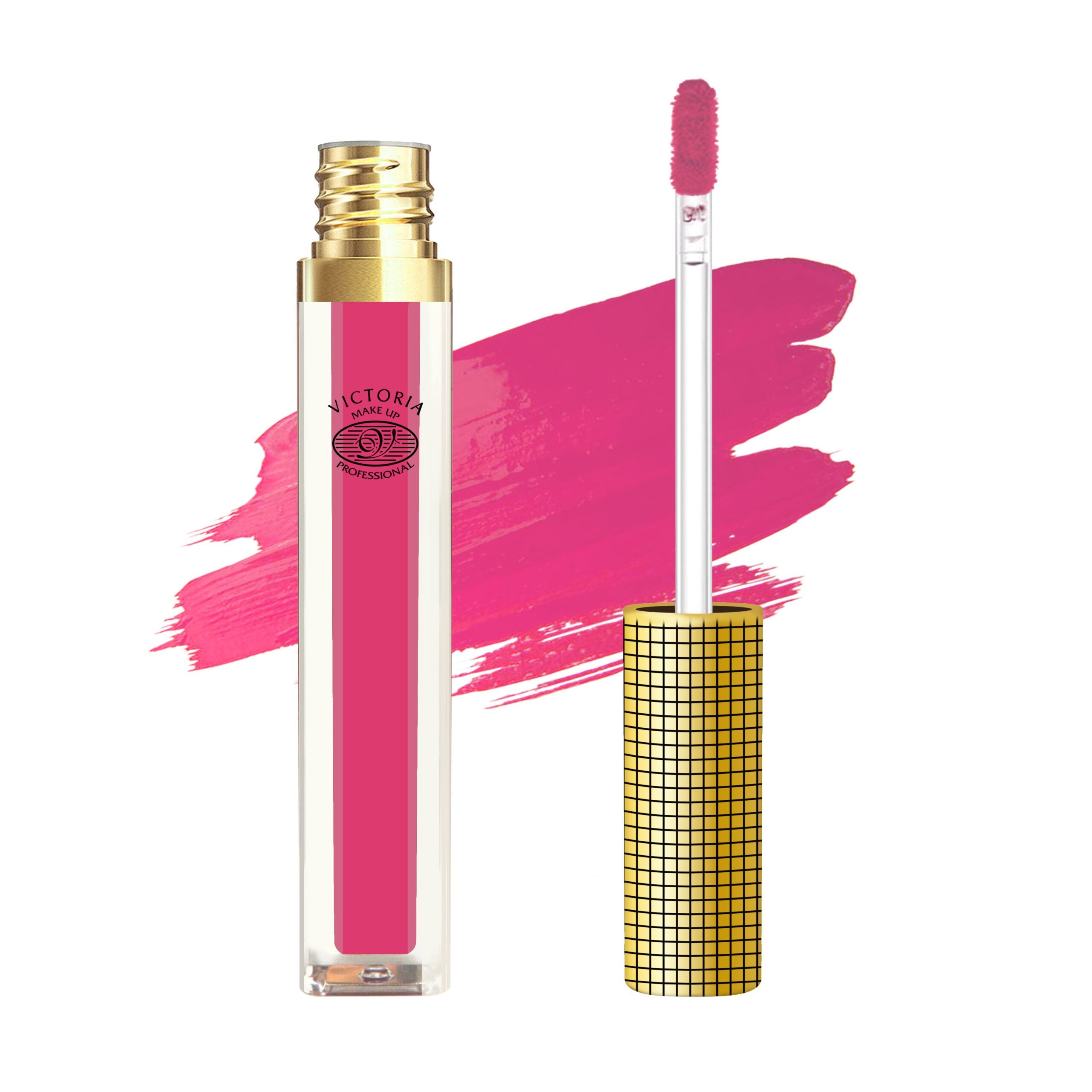 Matte Lip Gloss - PINK PEONIES-16
