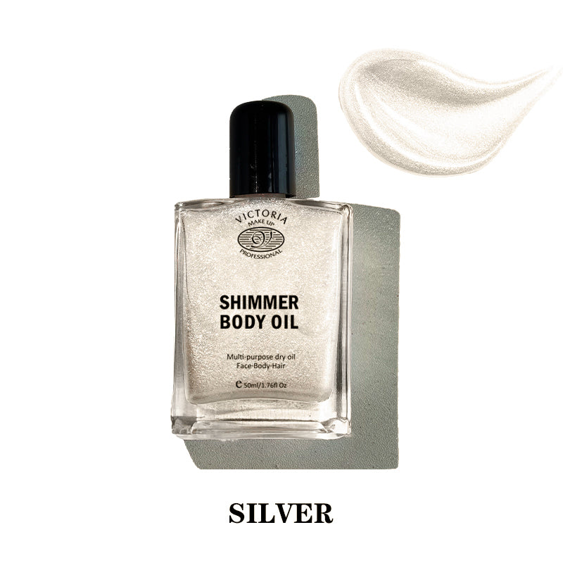 VICTORIA Shimmer Body Oil N. SILVER