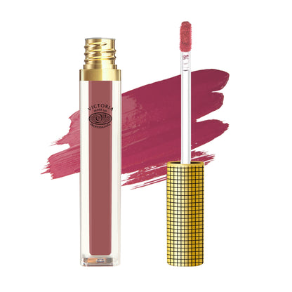 Matte Lip Gloss - SWEET MARSALA-04