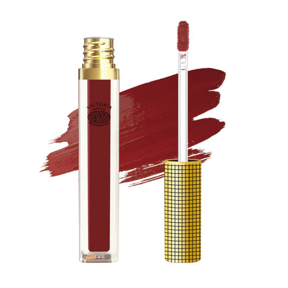 Matte Lip Gloss - FLAMINGO RED-06