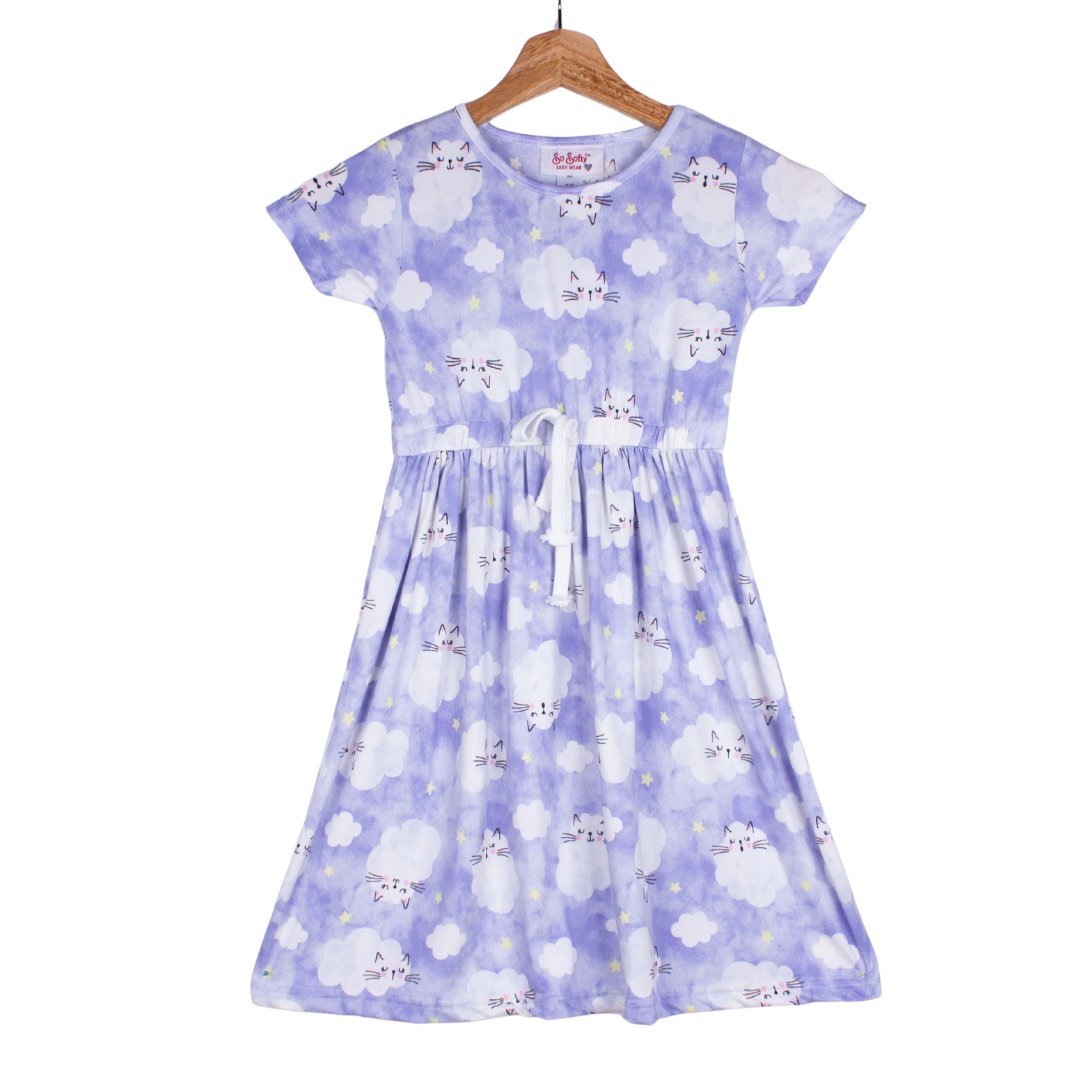 Cloudy Kitten Dress