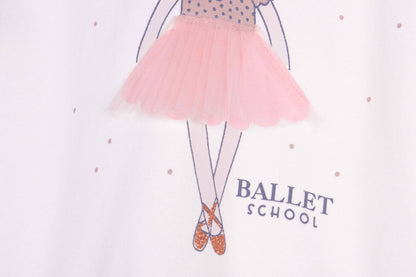 3D Ballet Cat Cream