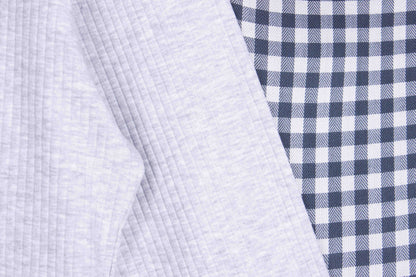 Chillax Mickey - Grey Ribbed Cotton
