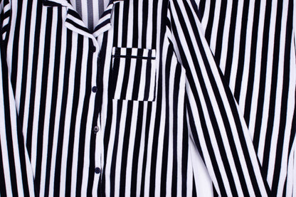 Midnight Stripe (Velvet-Like)