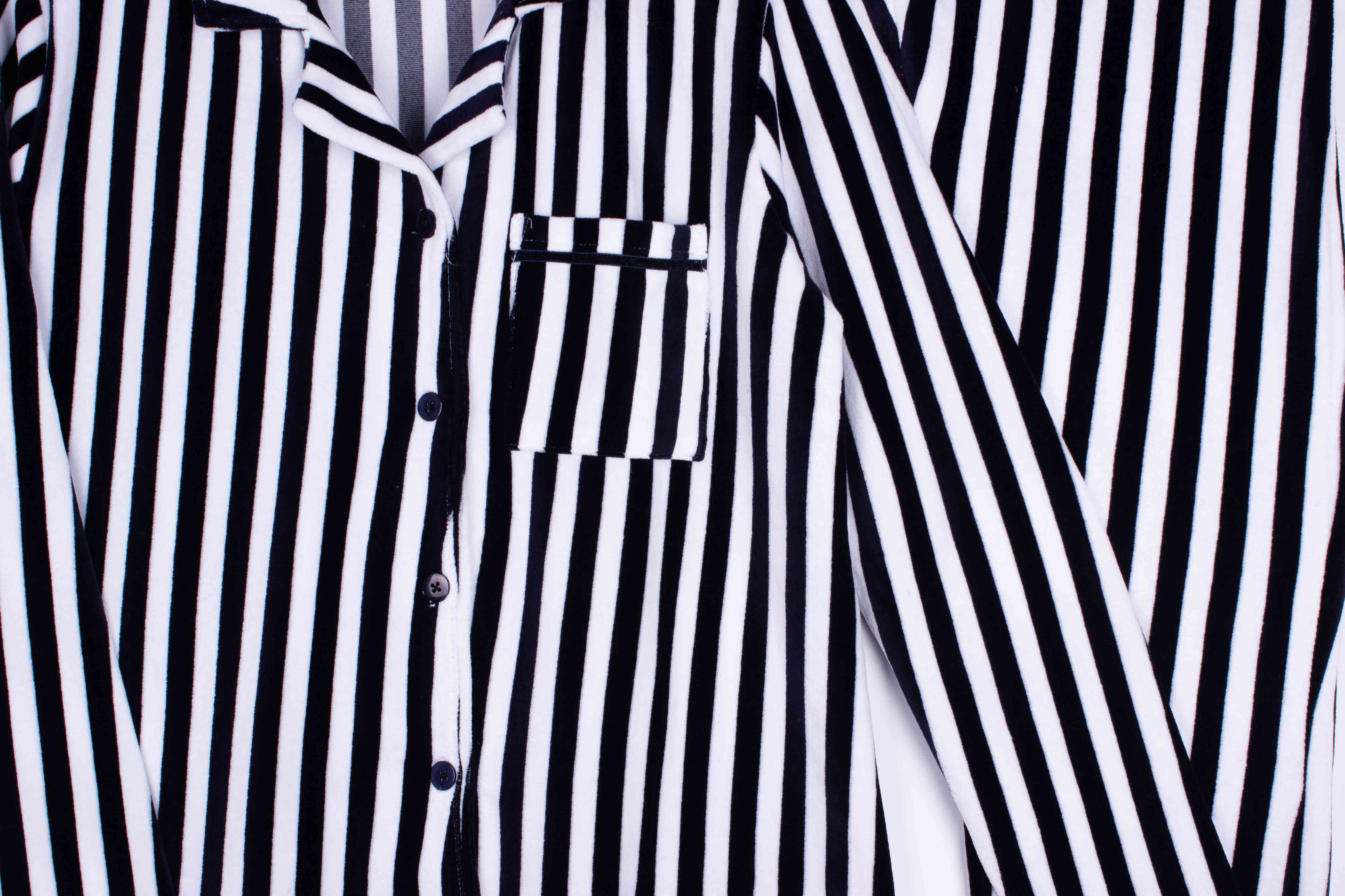 Midnight Stripe (Velvet-Like)