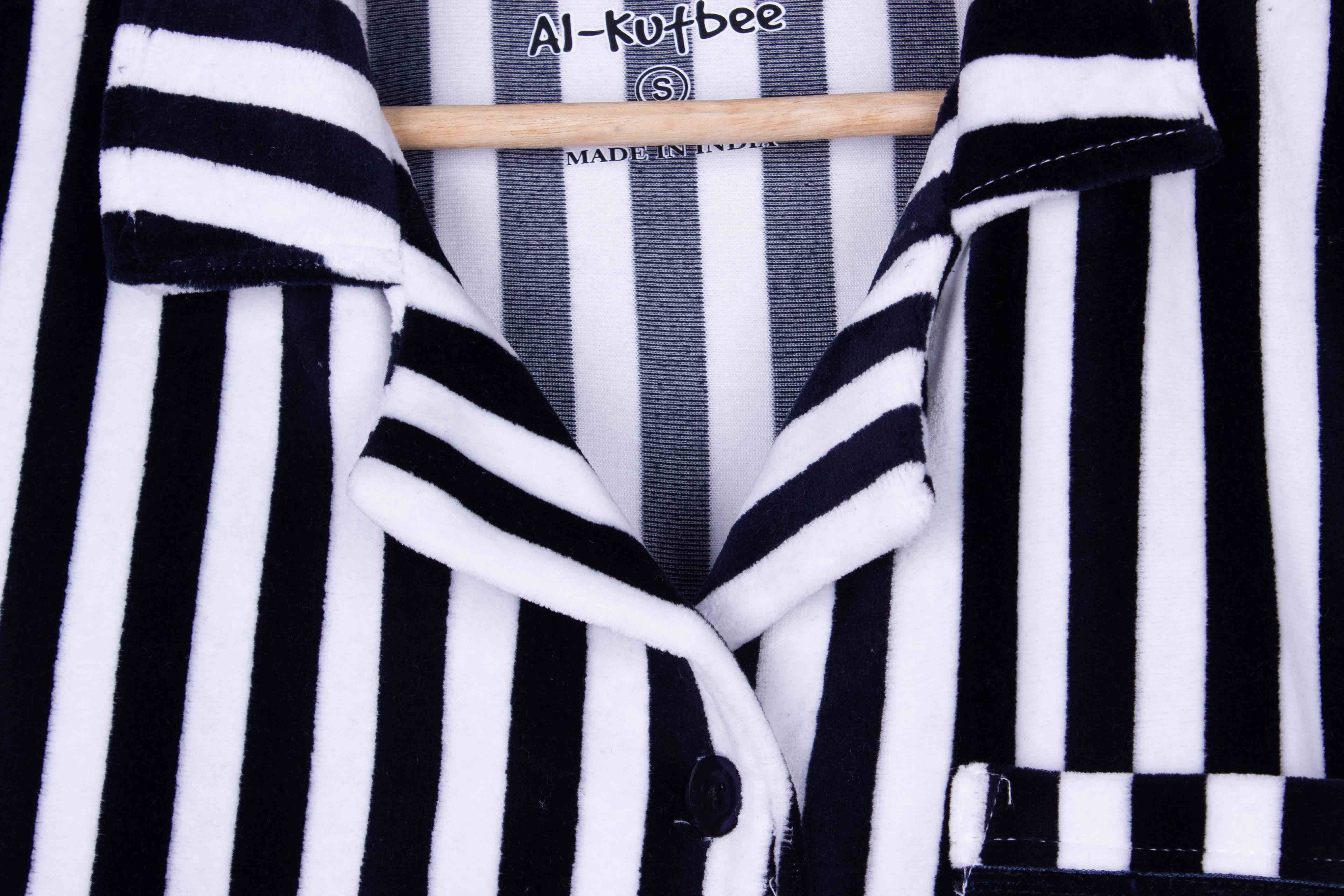 Midnight Stripe (Velvet-Like)