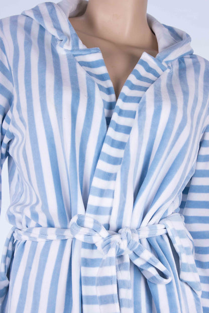 Frost Stripe Robe (Velvet)