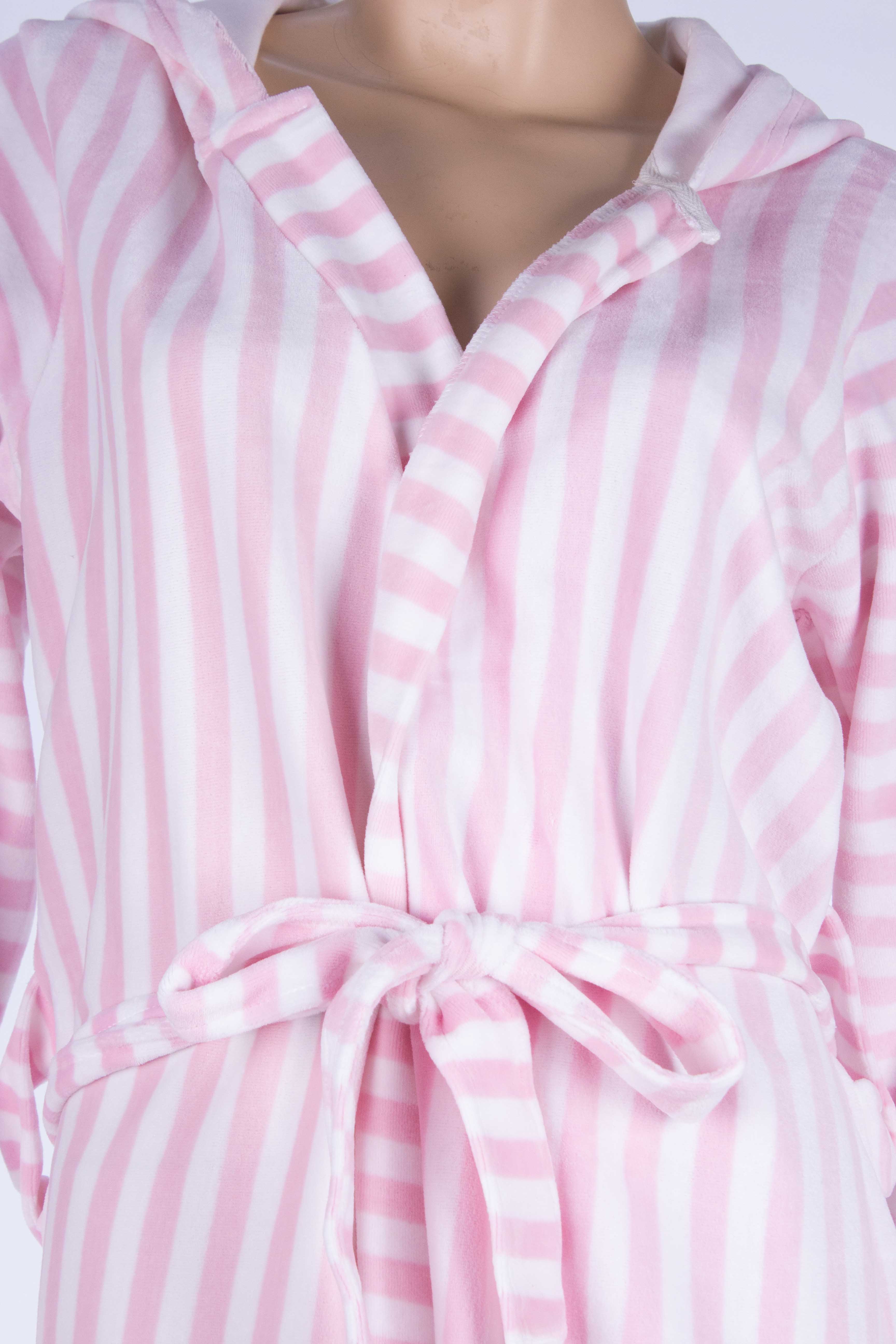Candy Stripe Robe (Velvet)