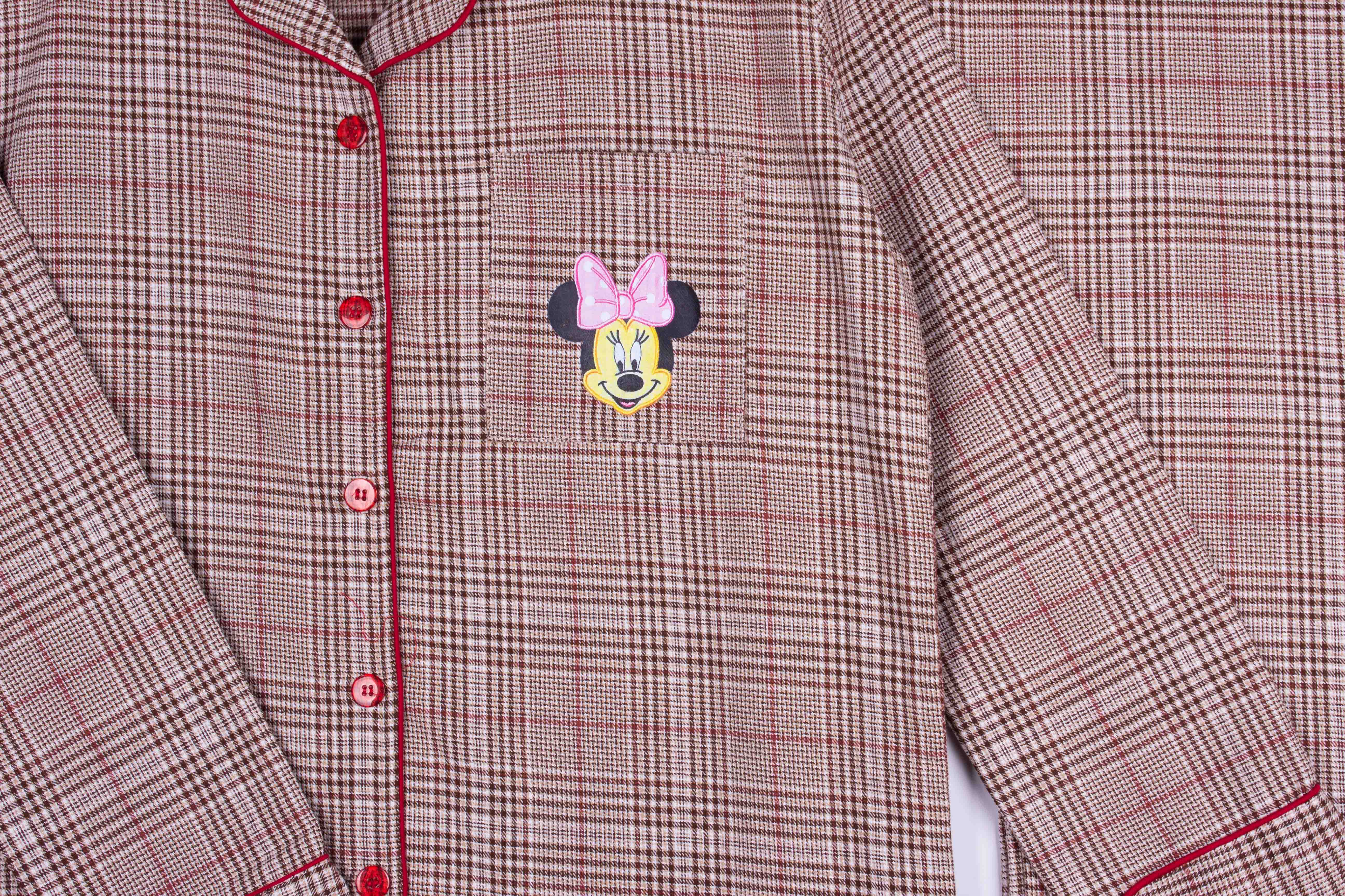 Minnie Charm Checkered