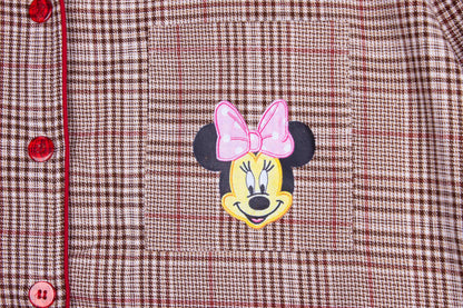 Minnie Charm Checkered