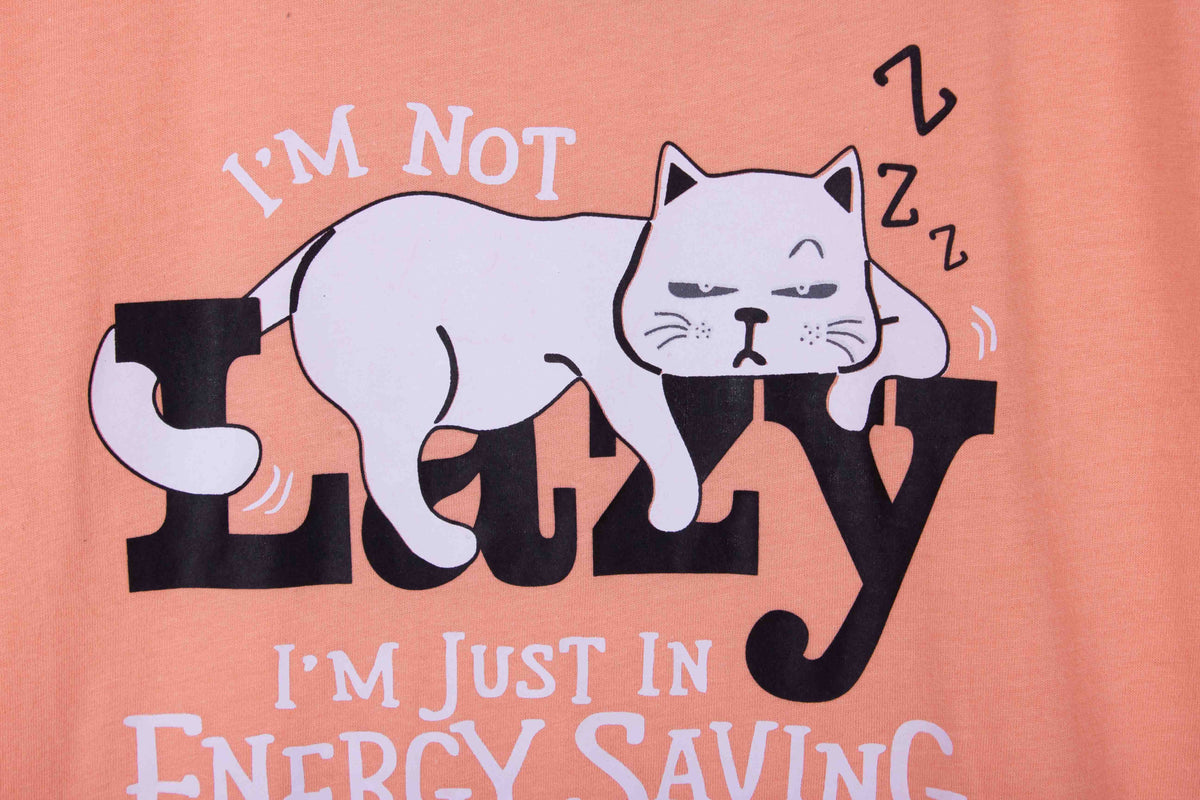 Im Not Lazy Cat