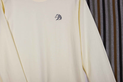 Buttery Olive Grey Stripe