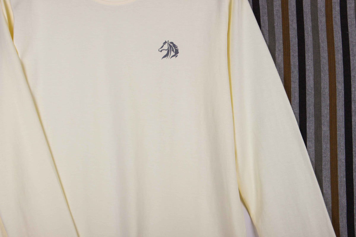 Buttery Olive Grey Stripe