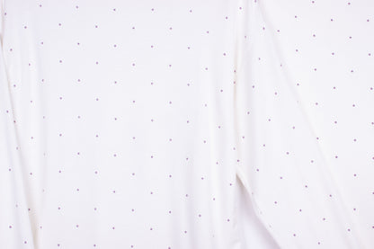 Dotted White Soft Cotton