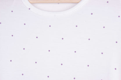 Dotted White Soft Cotton