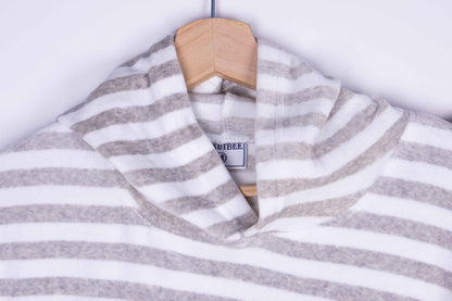 Winter Fog Striped Hoodie