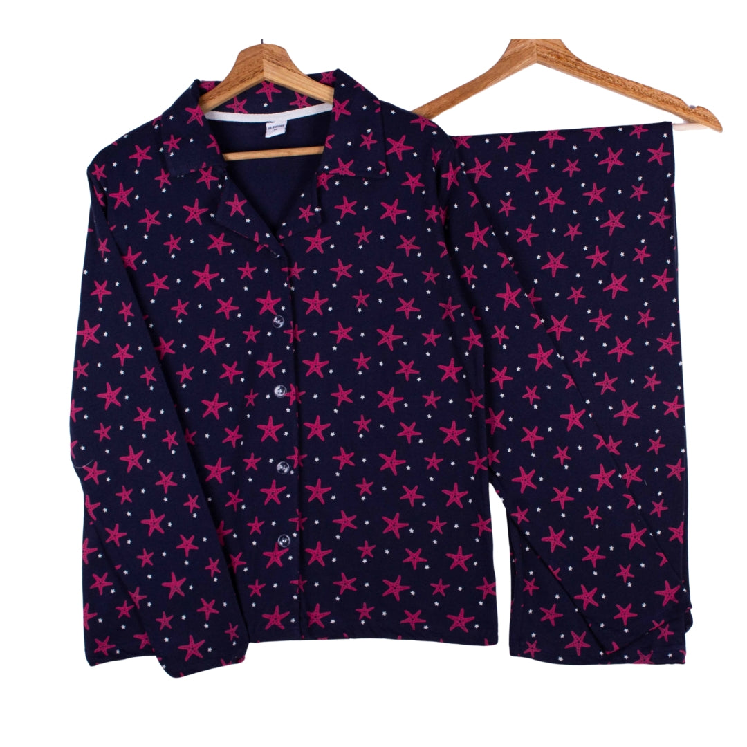 Navy Fuchsia Starfish