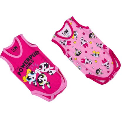 Power Puff Girls 2 pc Onesie Romper
