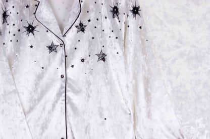 Chic Star White Velvet