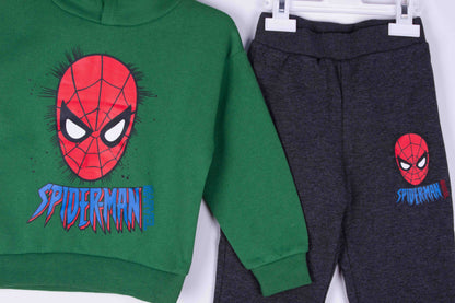 Green Spiderman Jogger Hoodie