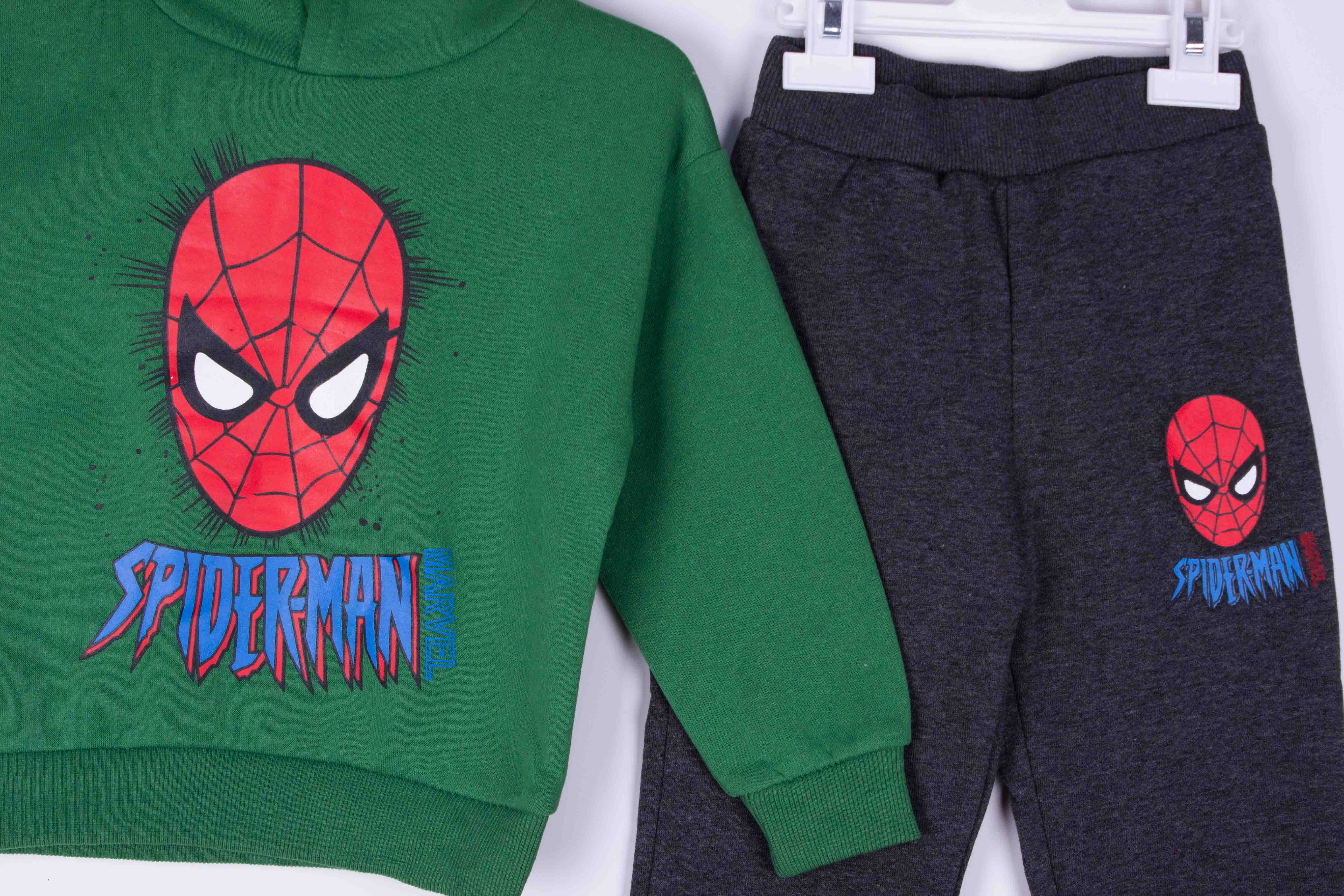 Green Spiderman Jogger Hoodie