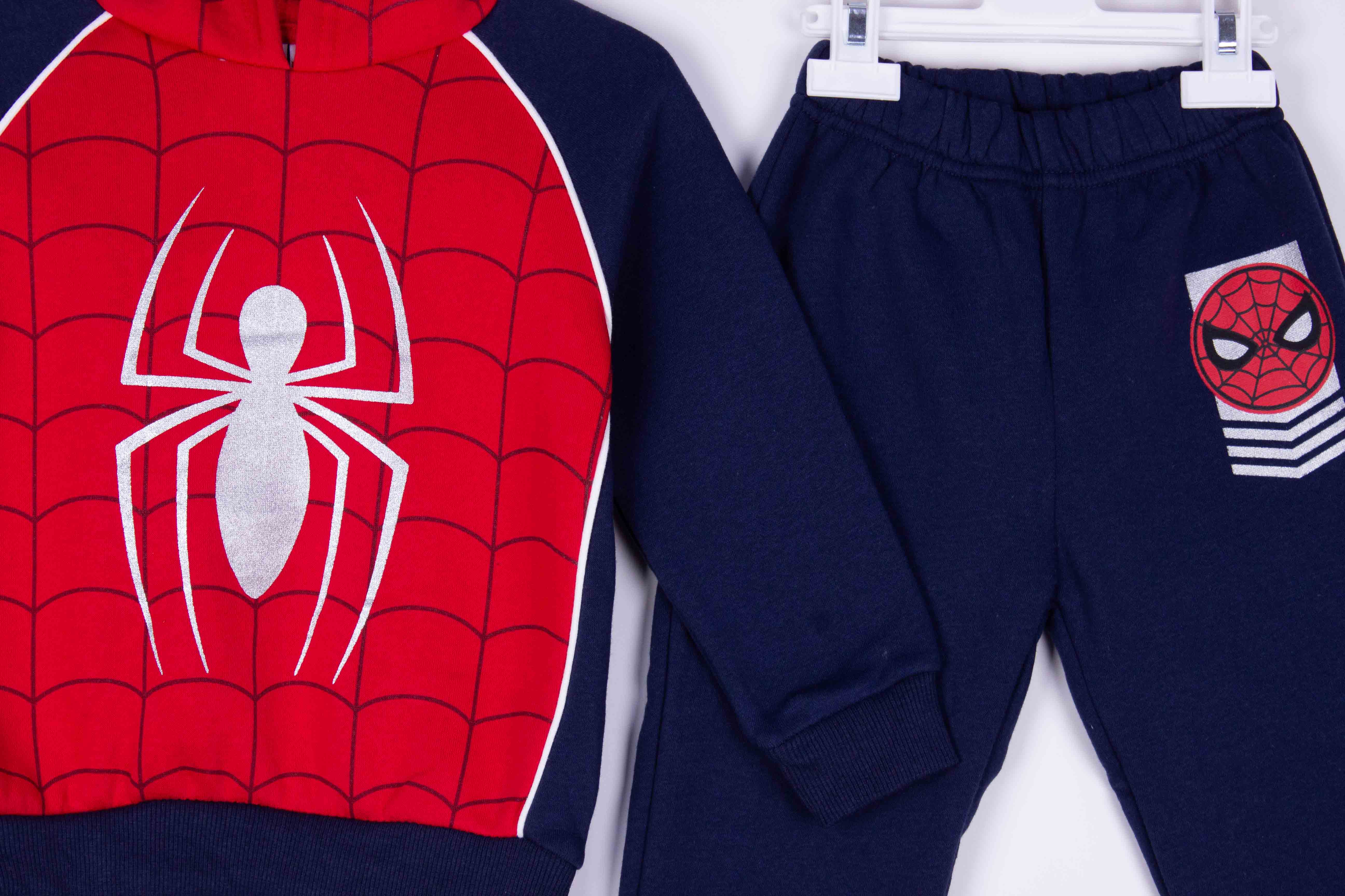 Red Web Spiderman Jogger Hoodie