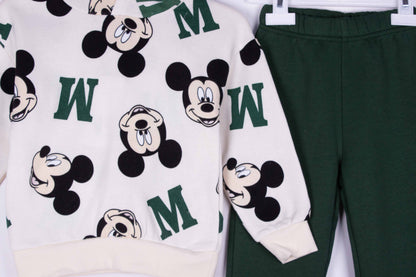 Mickey Forest Green Jogger