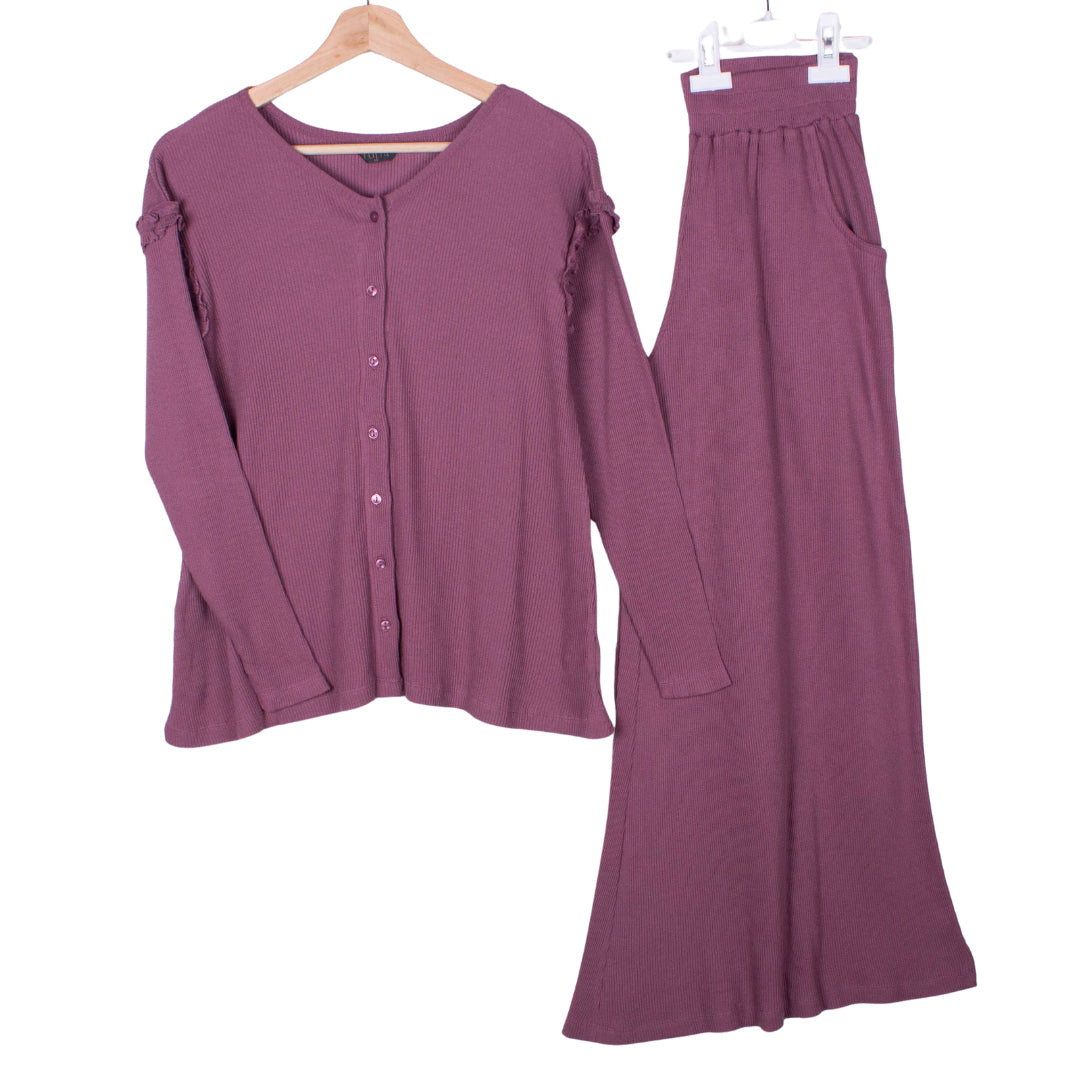 Bell Bottom (Maroon)