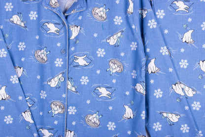 Frosty Blue Polar Bear