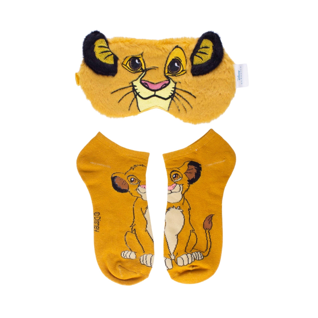 Lion King Plush Sleep Mask & Cozy Socks